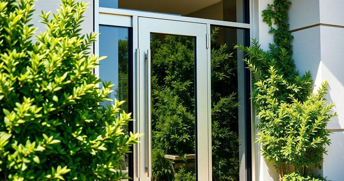 Porta de entrada de alumínio: segurança e estilo para sua casa