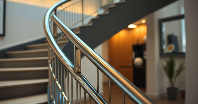 Corrimão de Escada em Aço Inox: Segurança e Estilo