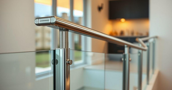 Corrimão de Inox com Vidro: Estilo e Segurança para Seu Espaço