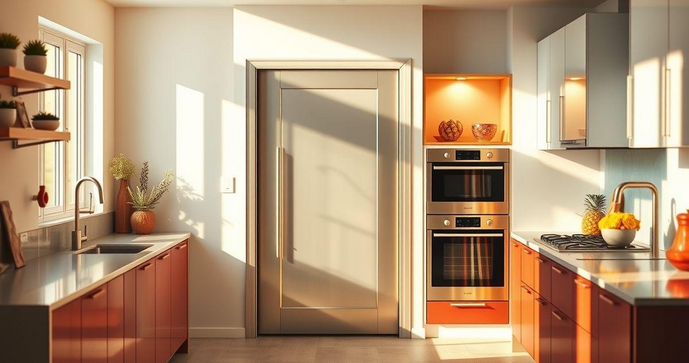 Porta de Cozinha de Alumínio: Durabilidade e Estilo