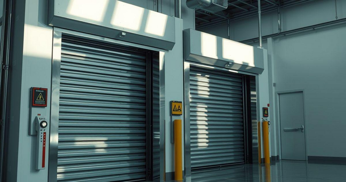 Portas de Aço de Enrolar Automática: Vantagens e Tipos