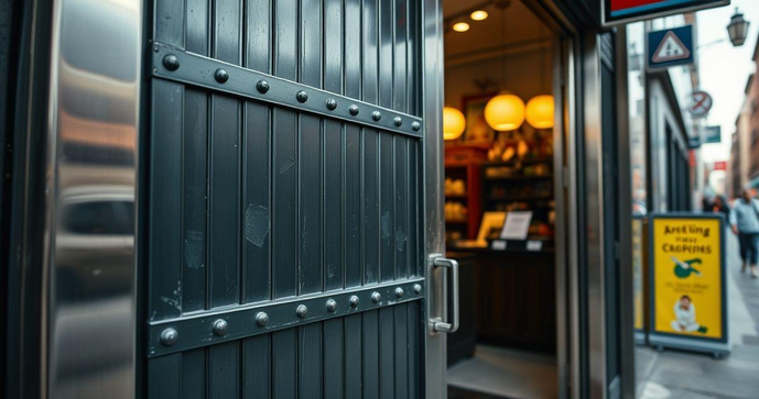 Porta de Aço para Loja Aumenta Segurança e Estilo