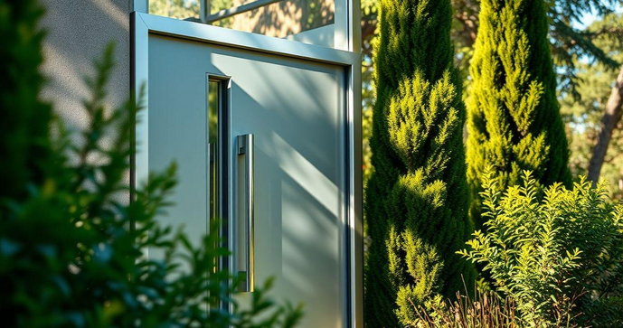 Porta Externa de Alum&iacute;nio: Vantagens e Dicas de Escolha