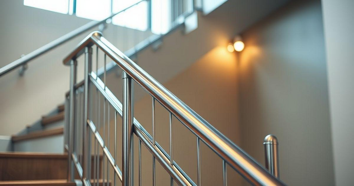 Corrimão de Aço Inox para Escada: Segurança e Estilo em Seu Projeto