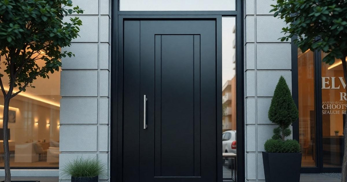 Porta de Alum&iacute;nio Lambril Preta: Guia Completo para Escolha Ideal
