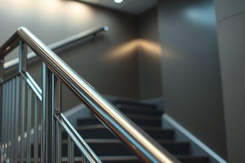 Corrimão de Escada em Aço Inox: Segurança e Estilo para Seu Ambiente