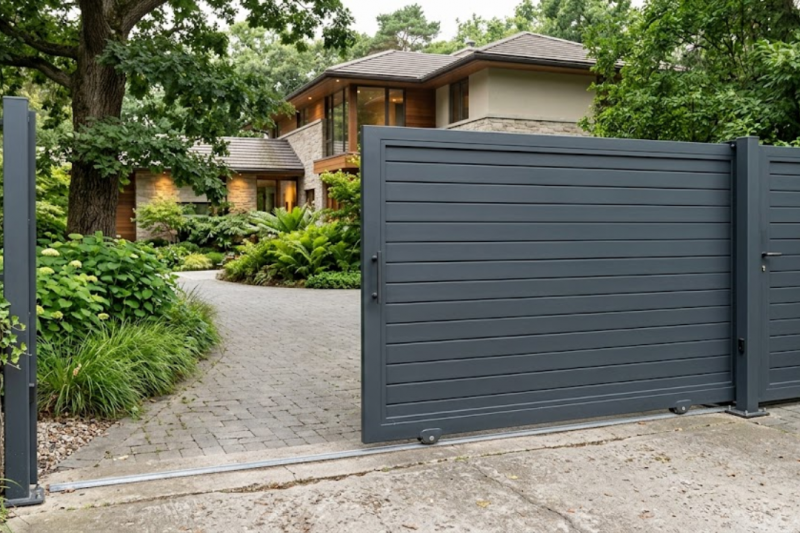 Portão de Lambril de Correr: Como Escolher o Modelo Ideal para Seu Projeto