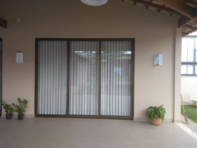 Porta de Aluminio com Vidro Preço Esmeraldas - Porta para Sala de Alumínio Contagem