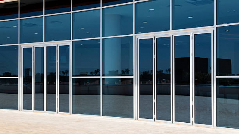 Porta para Sala de Alumínio Preço Rio Manso - Porta de Aluminio com Vidro Contagem